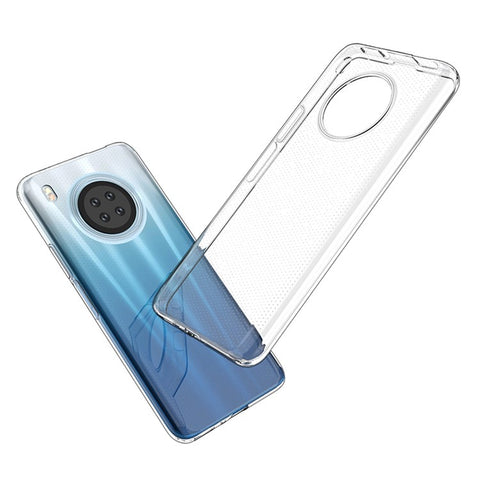 Non-Yellowing Mobile Phone Case For Huawei Y9a Anti-Drop Transparent Soft TPU Phone Back Cover