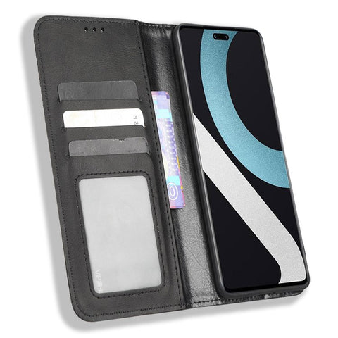 For Xiaomi Civi 2 5G / 12 Lite NE 5G / 13 Lite PU Leather Wallet Retro Texture Phone Case Imprinted Pattern Magnetic Auto Closing Phone Shell