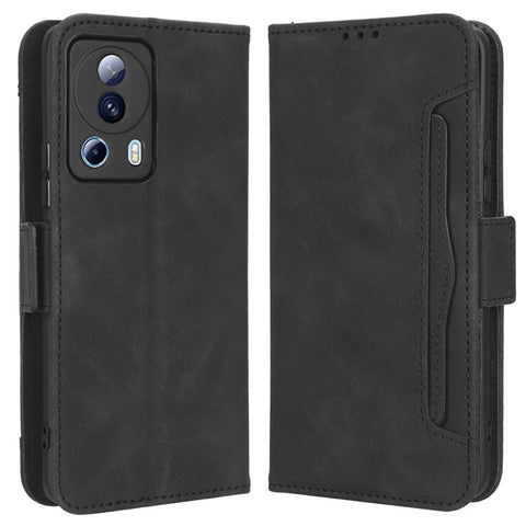 For Xiaomi Civi 2 5G / 12 Lite NE 5G / 13 Lite PU Leather Wallet Flip Cover Multiple Card Slots Magnetic Closure Stand Function Folio Phone Case