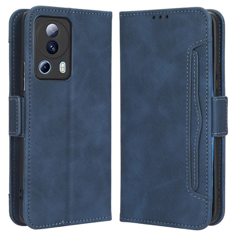 For Xiaomi Civi 2 5G / 12 Lite NE 5G / 13 Lite PU Leather Wallet Flip Cover Multiple Card Slots Magnetic Closure Stand Function Folio Phone Case