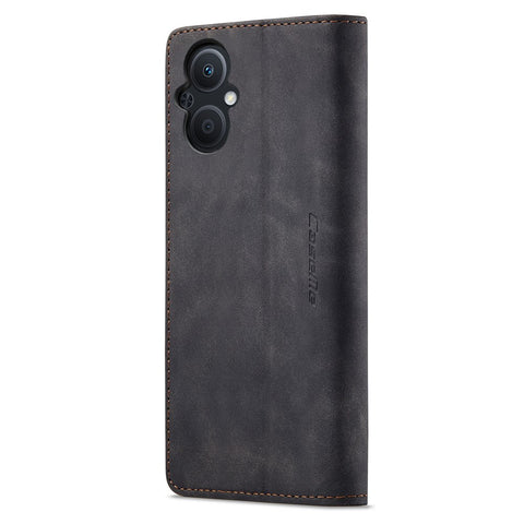CASEME 013 Series for Oppo A96 5G / Reno7 Z 5G (Global Version)//Reno7 Lite 5G (Global Version) / Reno8 Lite 5G (Global Version) / F21 Pro 5G (Global Version) / Reno8 Z 5G (Global Version) Leather Wallet Phone Stand Case