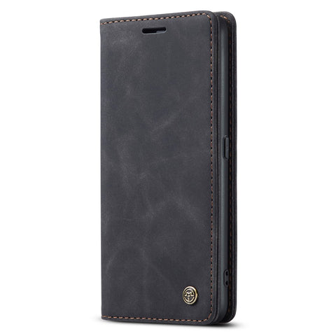 CASEME 013 Series for Oppo F19 / F19s / A74 4G / A95 4G / Reno6 Lite (Global Version) Magnetic Auto-absorbed PU Leather Wallet Case with Stand Function