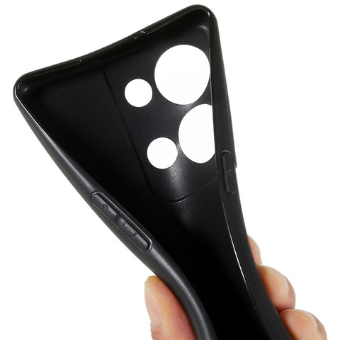 For Oppo Reno9 Pro+ 5G Anti-scratch Glossy Flexible TPU Case Slim Fit Protective Cell Phone Cover