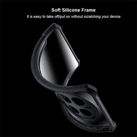 XUNDD For Huawei Mate 50 Pro 4G Drop-proof Phone Case Shock-absorbing Acrylic + TPU Scratch-Proof Mobile Phone Back Cover