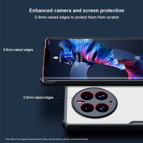 XUNDD For Huawei Mate 50 Pro 4G Drop-proof Phone Case Shock-absorbing Acrylic + TPU Scratch-Proof Mobile Phone Back Cover