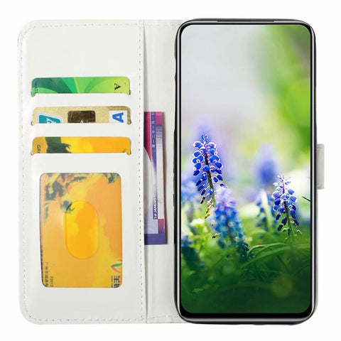 For Oppo Reno8 Lite 5G / Reno7 Z 5G PU Leather Wallet Case Magnetic Closure Stand Full Protection Folio Flip Pattern Printing Phone Cover with Strap