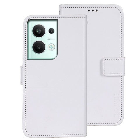 IDEWEI For Oppo Reno9 Pro+ 5G Crazy Horse Texture Phone Case Stand Wallet PU Leather Folio Flip Cover