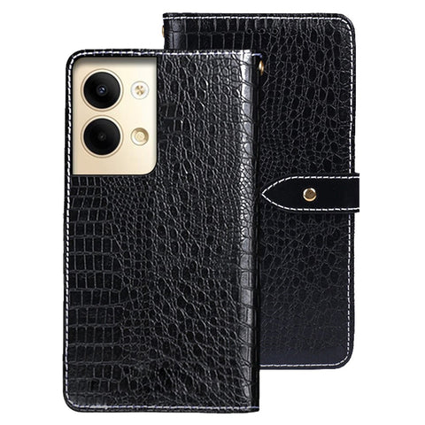 IDEWEI For Oppo Reno9 Pro 5G / Reno9 5G Crocodile Texture PU Leather Phone Cover Wallet Stand Full Protection Smartphone Case