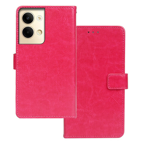 IDEWEI For Oppo Reno9 Pro 5G / Reno9 5G PU Leather Phone Case Crazy Horse Texture Stand Wallet Full Protection Folio Flip Cover