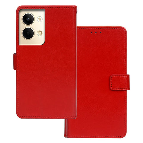 IDEWEI For Oppo Reno9 Pro 5G / Reno9 5G PU Leather Phone Case Crazy Horse Texture Stand Wallet Full Protection Folio Flip Cover