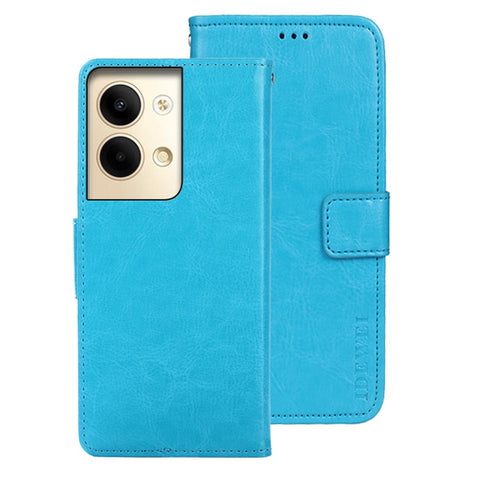 IDEWEI For Oppo Reno9 Pro 5G / Reno9 5G Crazy Horse Texture PU Leather Phone Cover Anti-scratch Stand Wallet Case
