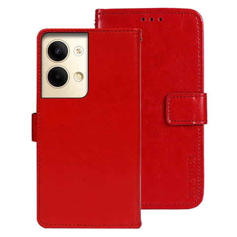 IDEWEI For Oppo Reno9 Pro 5G / Reno9 5G Crazy Horse Texture PU Leather Phone Cover Anti-scratch Stand Wallet Case