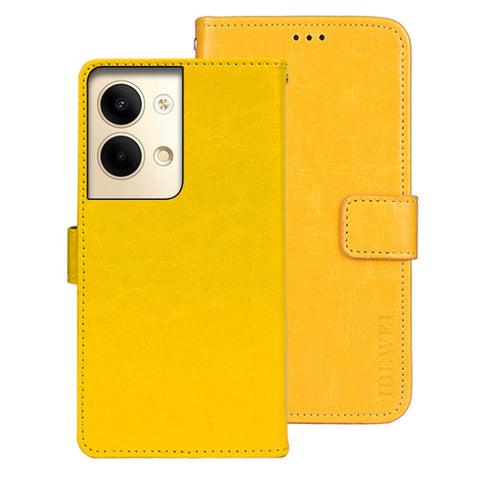 IDEWEI For Oppo Reno9 Pro 5G / Reno9 5G Crazy Horse Texture PU Leather Phone Cover Anti-scratch Stand Wallet Case