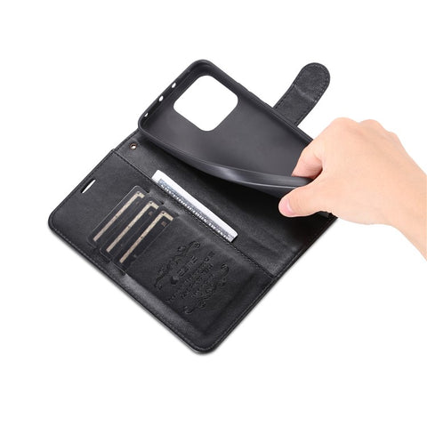 AZNS Phone Flip Wallet Case for Xiaomi 13 5G, Anti-scratch PU Leather Phone Cover with Viewing Stand