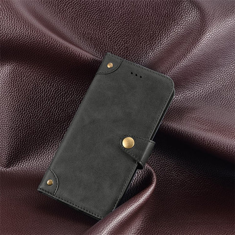 IDEWEI For Xiaomi 13 5G Fine Texture PU Leather Stand Phone Case Magnetic Clasp Smartphone Wallet Cover