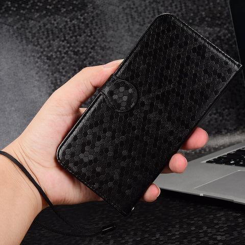 Protective Phone Case For Oppo Reno9 Pro+ 5G Flip Leather Wallet Dot Pattern Imprinted Phone Cover Stand with Strap