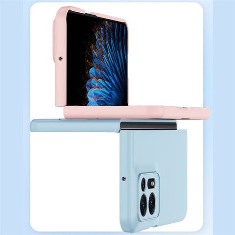 For Oppo Find N2 5G Skin-touch Feeling Hard PC Case Drop-proof Protection Cell Phone Cover
