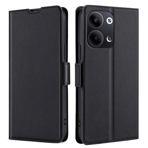 For Oppo Reno9 Pro+ 5G Dual Magnetic Clasp Protective Cover PU Leather Foldable Stand Card Slot Phone Case