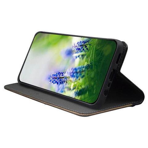 IDEWEI For Oppo A1 Pro 5G / Reno8 T 5G Color Splicing PU Leather Card Slots Phone Cover Folio Flip Stand Case with Wrist Strap