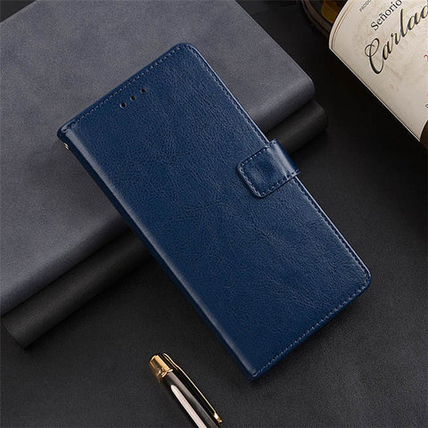 IDEWEI For Oppo A1 Pro 5G / Reno8 T 5G Crazy Horse Texture Phone Wallet Cover PU Leather Stand Anti-drop Phone Case