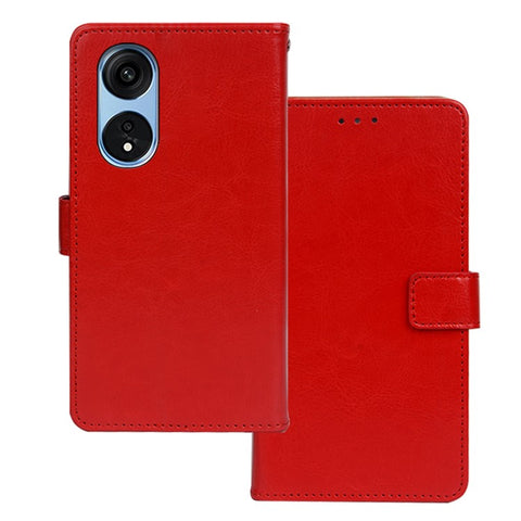 IDEWEI For Oppo A1 Pro 5G / Reno8 T 5G Crazy Horse Texture Phone Wallet Cover PU Leather Stand Anti-drop Phone Case