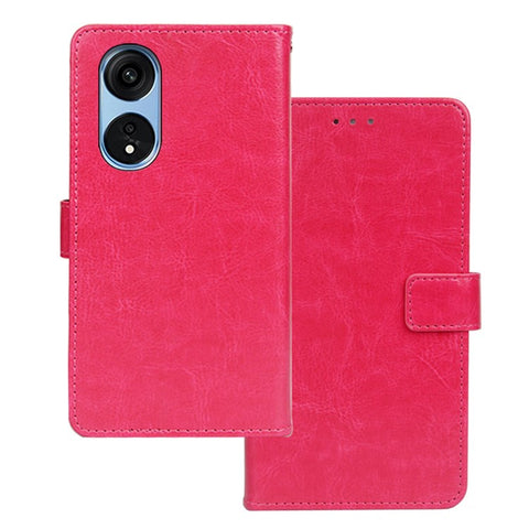IDEWEI For Oppo A1 Pro 5G / Reno8 T 5G Crazy Horse Texture Phone Wallet Cover PU Leather Stand Anti-drop Phone Case