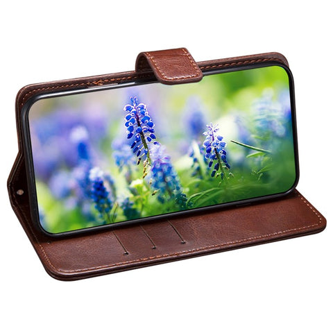 IDEWEI For Oppo A1 Pro 5G / Reno8 T 5G Crazy Horse Texture Phone Case Stand Wallet PU Leather Folio Flip Magnetic Clasp Cover