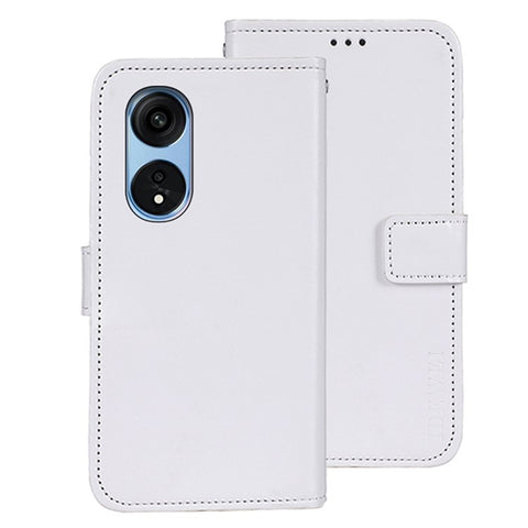 IDEWEI For Oppo A1 Pro 5G / Reno8 T 5G Crazy Horse Texture Phone Case Stand Wallet PU Leather Folio Flip Magnetic Clasp Cover