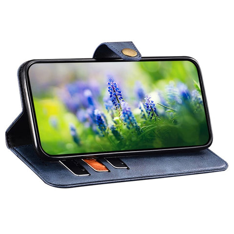 IDEWEI For Oppo A1 Pro 5G / Reno8 T 5G Fine Texture PU Leather Stand Phone Case Shockproof Wallet Folio Flip Cover