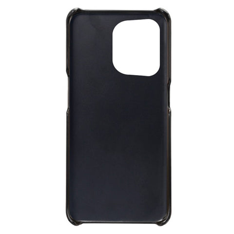 For Oppo Reno9 Pro+ 5G Anti-scratch Slim Calf Textured PU Leather Coated PC Protective Back Cover Shockproof Phone Case