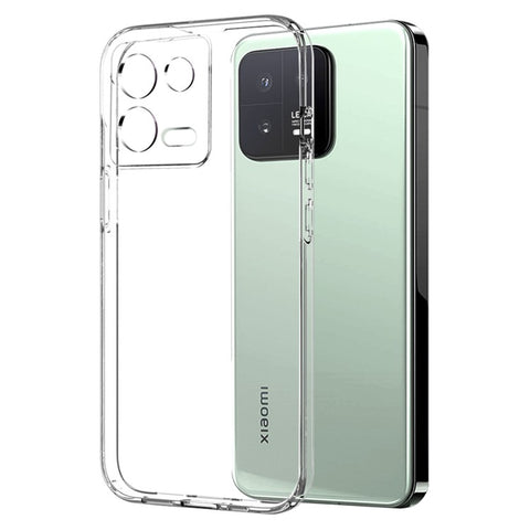 NORTHJO For Xiaomi 13 5G 2-in-1 Anti-Yellowing Shockproof Soft TPU Phone Back Cover + Anti-fingerprint Anti-explosion Tempered Glass Screen Protector