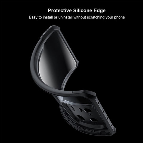 XUNDD Back Cover for Xiaomi 13 5G Collision Resistant Acrylic+TPU Phone Case Mobile Phone Protective Shell