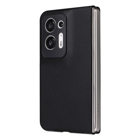 For Oppo Find N2 5G Anti-scratch Phone Back Cover Drop-proof PU Leather + PC Protective Cell Phone Case