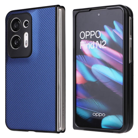 For Oppo Find N2 5G Anti-scratch Phone Back Cover Drop-proof PU Leather + PC Protective Cell Phone Case