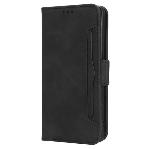 For Oppo Reno9 Pro+ 5G All-round Shockproof PU Leather Phone Case Multiple Card Slots Magnetic Flip Phone Cover Wallet Stand