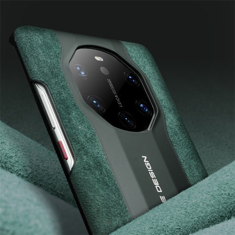 QIALINO Slim Case for Huawei Mate 50 RS Porsche Design 4G Phone Case Hard PC Protective Cover for Men