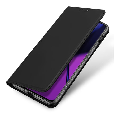 DUX DUCIS Skin Pro Series Shockproof Phone Case for OnePlus 11 5G, PU Leather Cell Phone Cover with Card Holder Stand