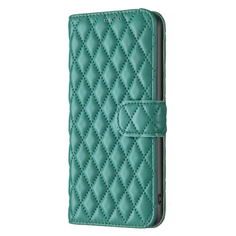 BINFEN COLOR BF Style-14 for Xiaomi Redmi 12C 4G Imprinted PU Leather Phone Wallet Case Stand Protection Cover