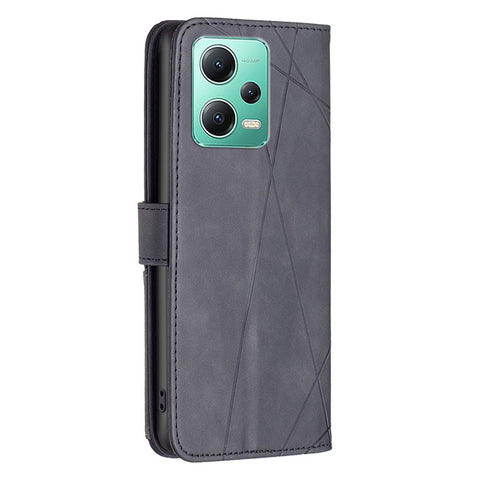 BINFEN COLOR for Xiaomi Poco X5 5G / Redmi Note 12 5G (Global) / (India) / (China) Wallet Case Magnetic Clasp Leather Phone Stand Cover