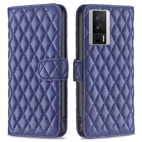 BINFEN COLOR Anti-drop PU Leather Phone Case for Xiaomi Poco F5 Pro 5G / Redmi K60 Pro 5G / K60 5G Wallet Stand BF Style-14 Phone Cover