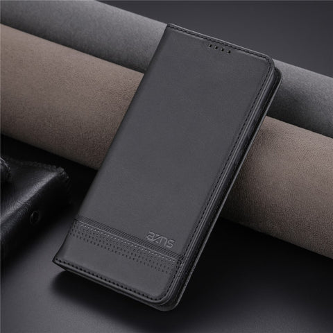 AZNS For Xiaomi 13 5G Flip Leather Phone Case Stand Wallet Cowhide Texture Shockproof Phone Cover