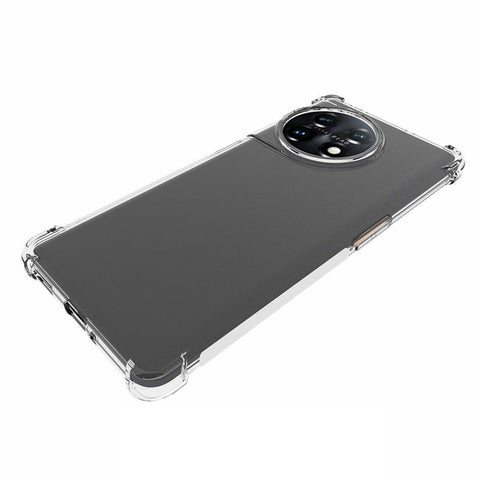 For OnePlus 11R 5G / Ace 2 5G Anti-drop Clear Phone Case Flexible TPU Anti-skid Protective Back Cover
