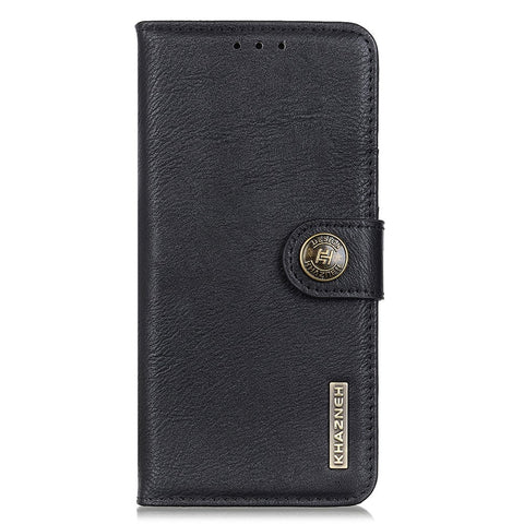 KHAZNEH Protective Phone Case for OnePlus 11 5G , Flip Leather Cowhide Texture Shockproof Phone Cover with Wallet Stand