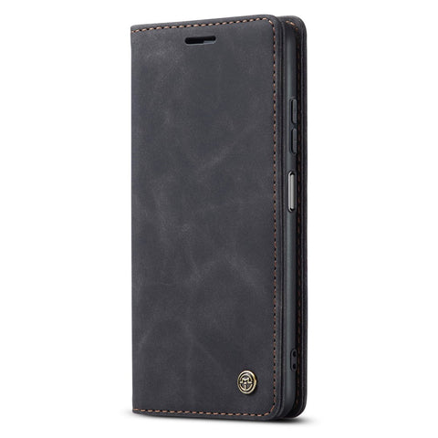 CASEME 013 Series Phone Shell for Xiaomi Redmi Note 12 Pro+ 5G PU Leather Case Wallet Stand Cover
