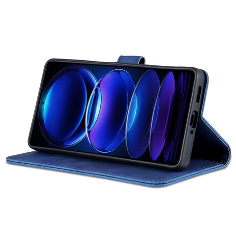 AZNS For Xiaomi Redmi Note 12 Pro+ 5G / Note 12 Explorer 5G (Discovery edition) PU Leather Phone Case Wallet Stand Magnetic Flip Phone Cover