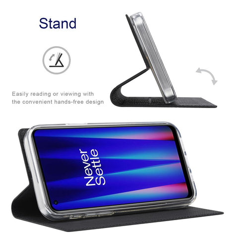 VILI DMX Series for OnePlus 11 5G PU Leather Phone Case Card Slots Mobile Phone Stand Cover