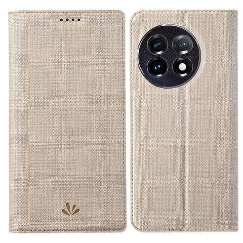 VILI DMX Series for OnePlus 11 5G PU Leather Phone Case Card Slots Mobile Phone Stand Cover