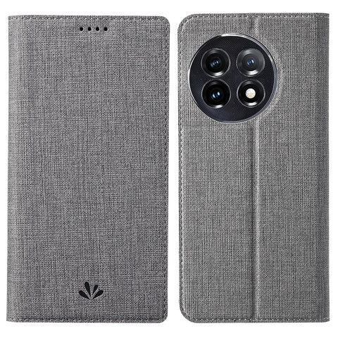 VILI DMX Series for OnePlus 11 5G PU Leather Phone Case Card Slots Mobile Phone Stand Cover