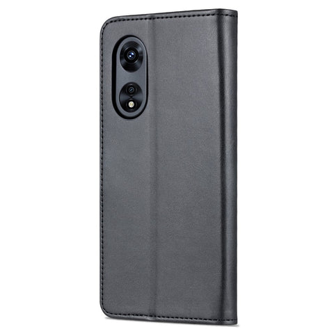 AZNS For Oppo A58 5G / A58x 5G / A78 5G Cowhide Texture Leather Flip Cover  Magnetic Stand Wallet Phone Case