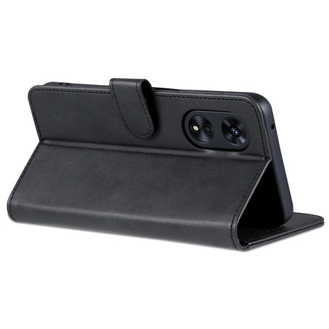 AZNS For Oppo A58 5G / A58x 5G / A78 5G Cowhide Texture Leather Flip Cover  Magnetic Stand Wallet Phone Case